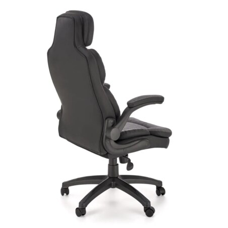 Fotel biurowy VALERIO czarny/szary