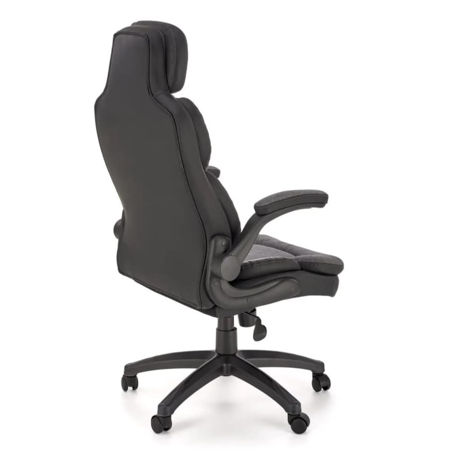 Fotel biurowy VALERIO czarny/szary