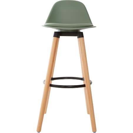 Hoker barowy z oparciem MAXON, 92 cm