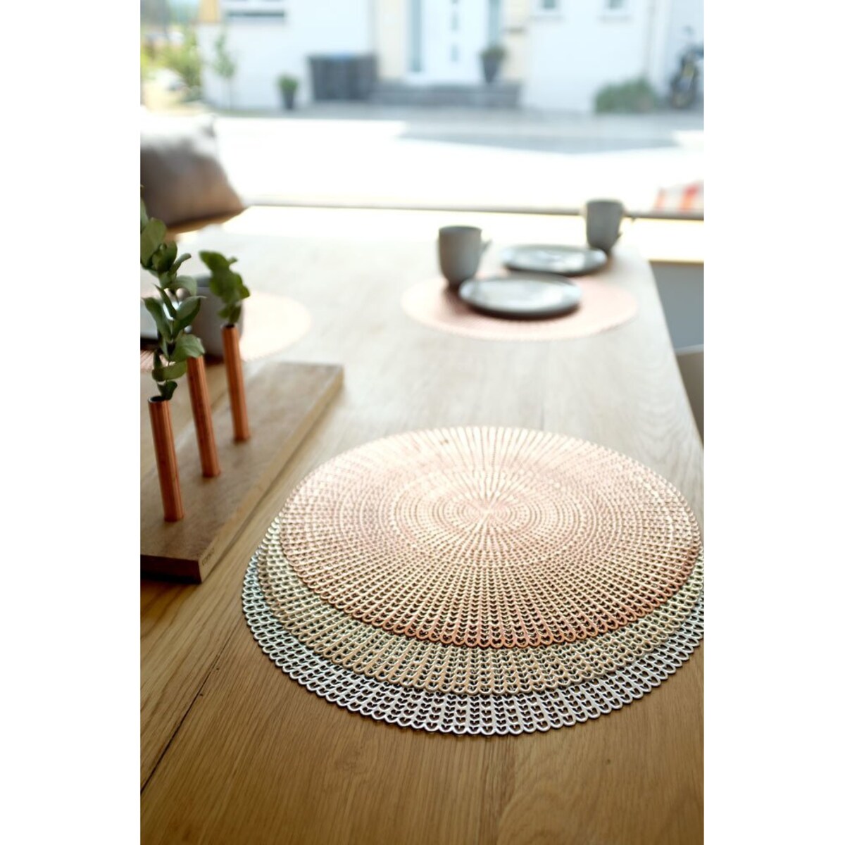 Podkładka ochronna, dekoracyjna mata na stół, Ø 41 cm, ZELLER