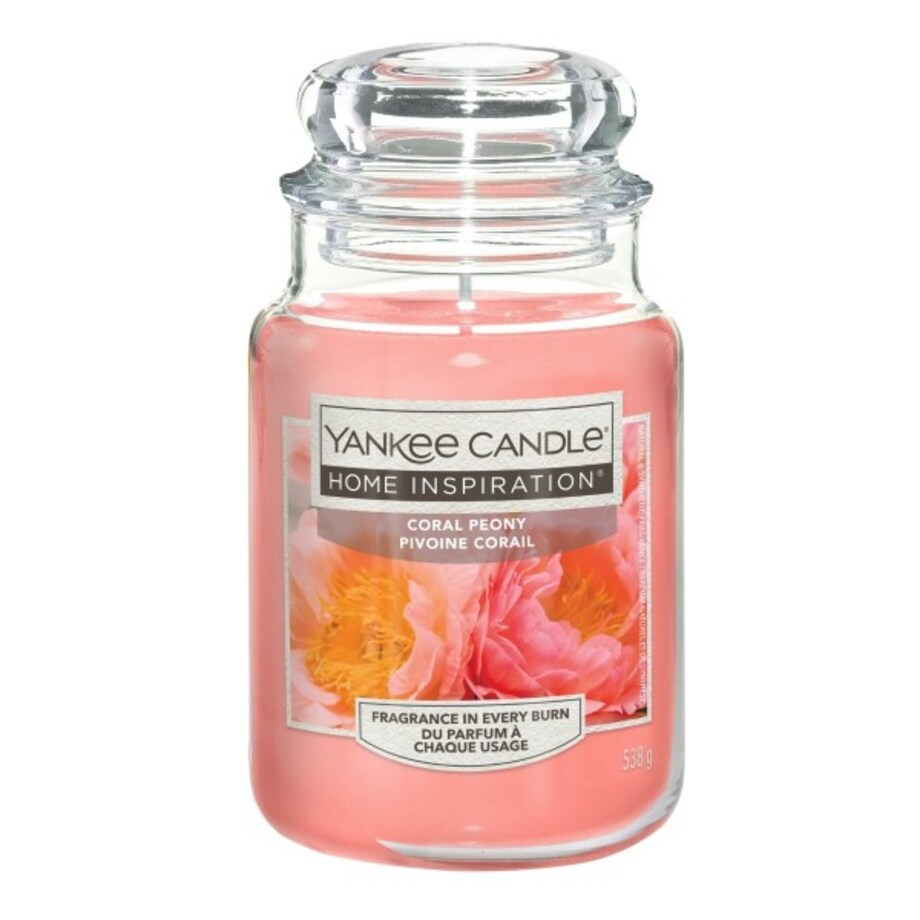 Home Inspiration świeca duża CORAL PEONY