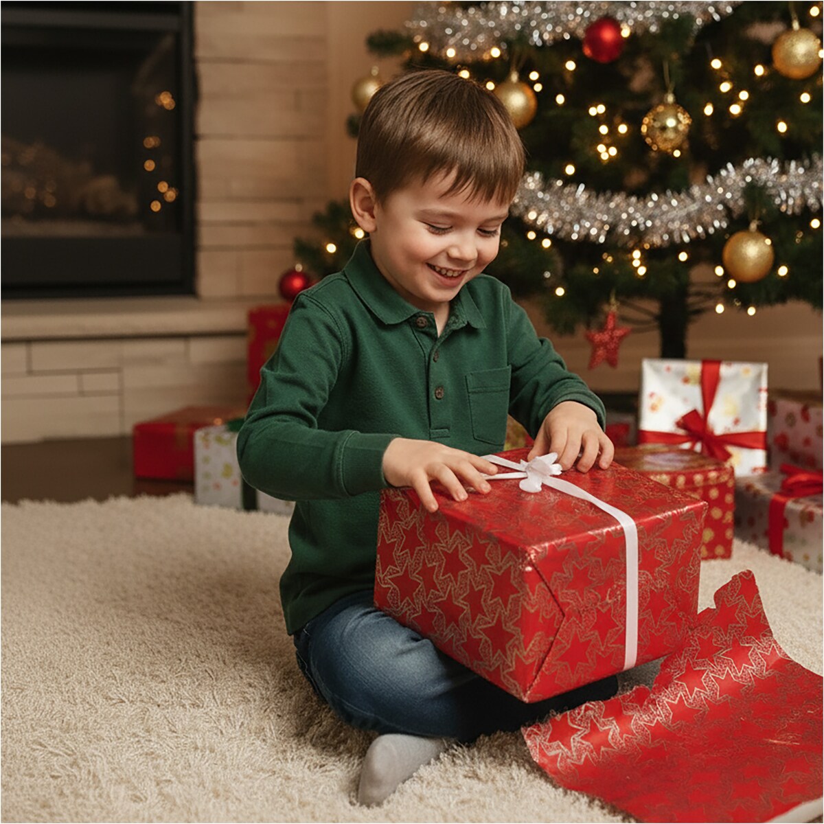 Papier Prezentowy Do Pakowania Prezentów 20 m MEGAROLKA Urodzinowy Do Paczek Ozdobny