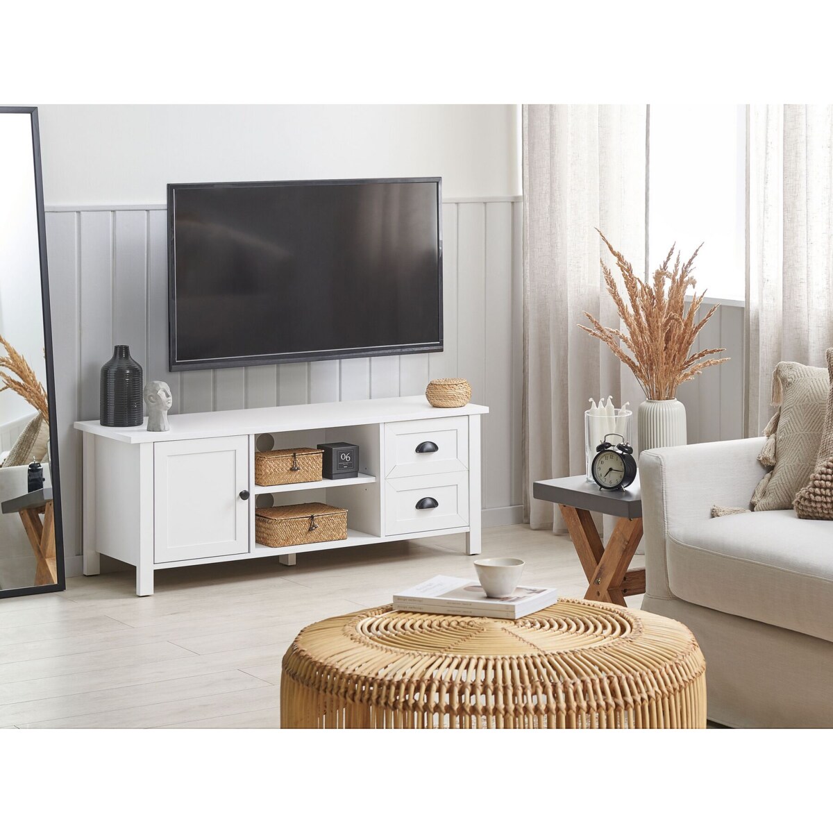 Szafka RTV biała HONOLULU