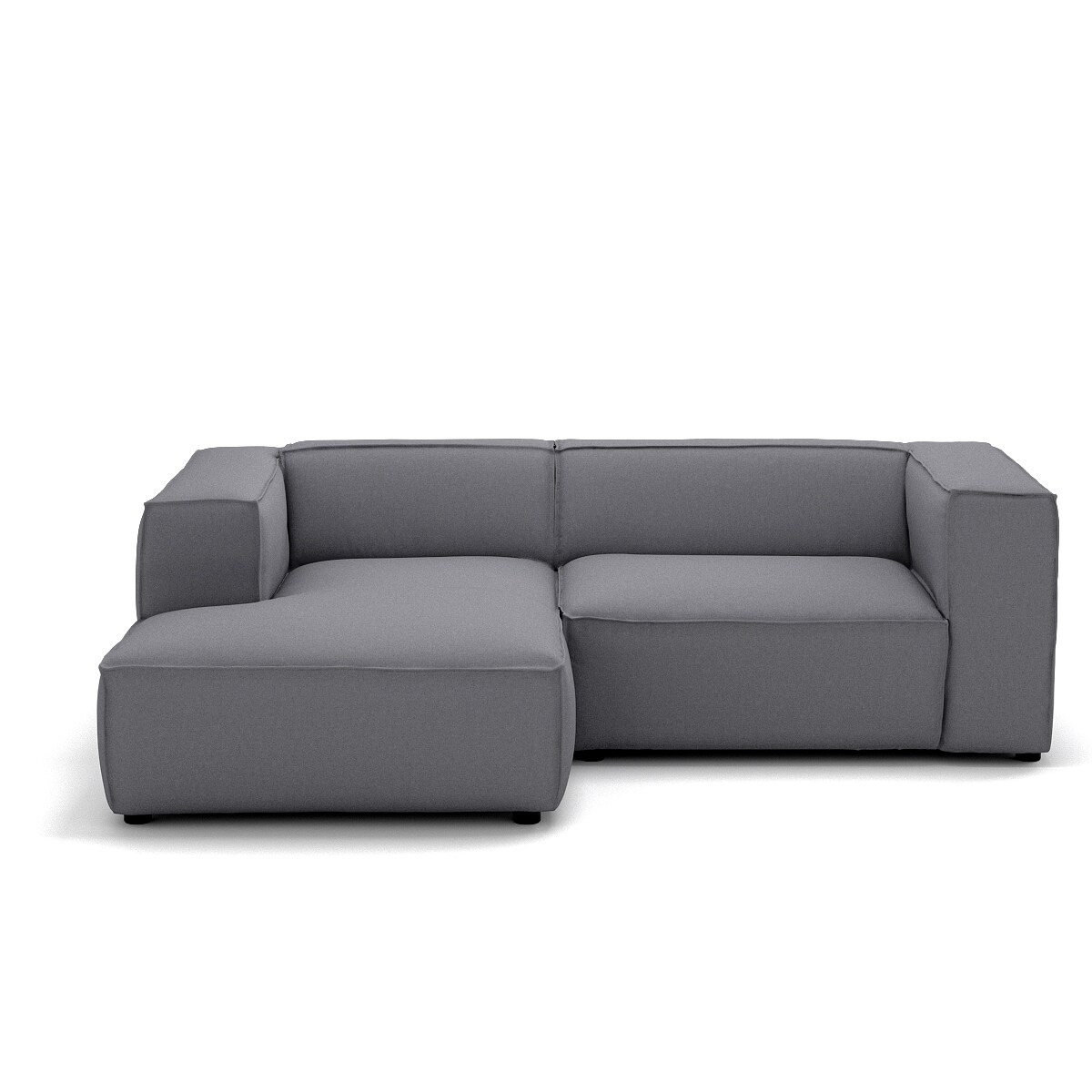 Narożnik 4 osobowy lewy Modularis - Szary Welur