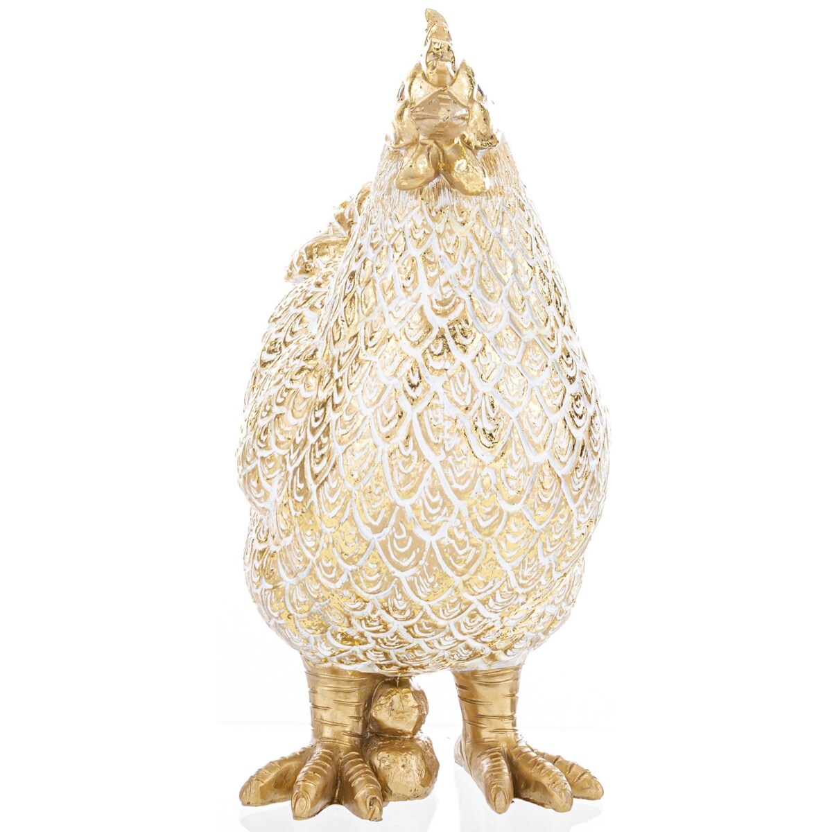 Dekoracja - kura 24x18x11 cm WAANS dropiata