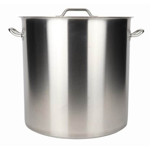 Garnek stalowy ze stali nierdzewnej gastro 36L wysoki 36x36 ROSSNER