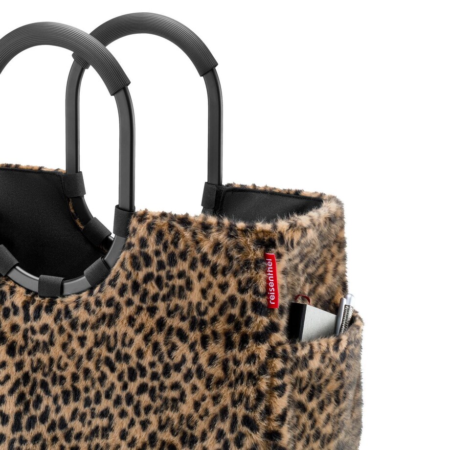 Torba LOOPSHOPPER L, leo fake fur