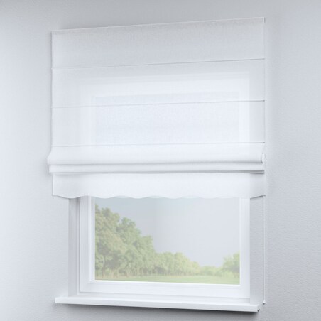 Roleta rzymska Florencja 100x170 prześwitująca biała