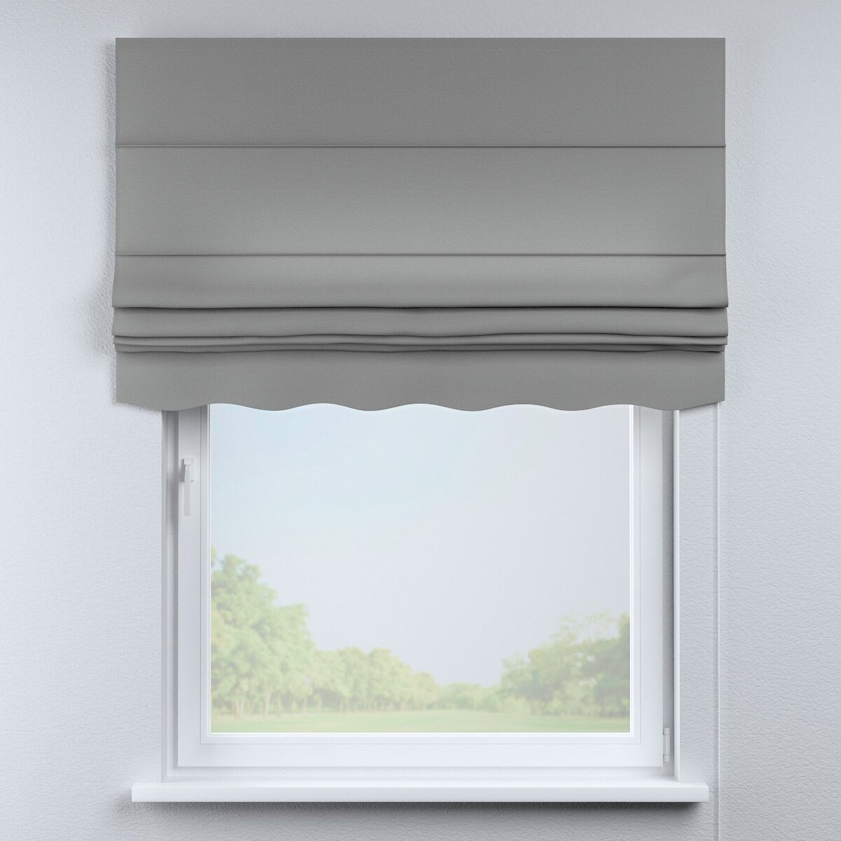 Roleta rzymska Florencja, szary, Loneta