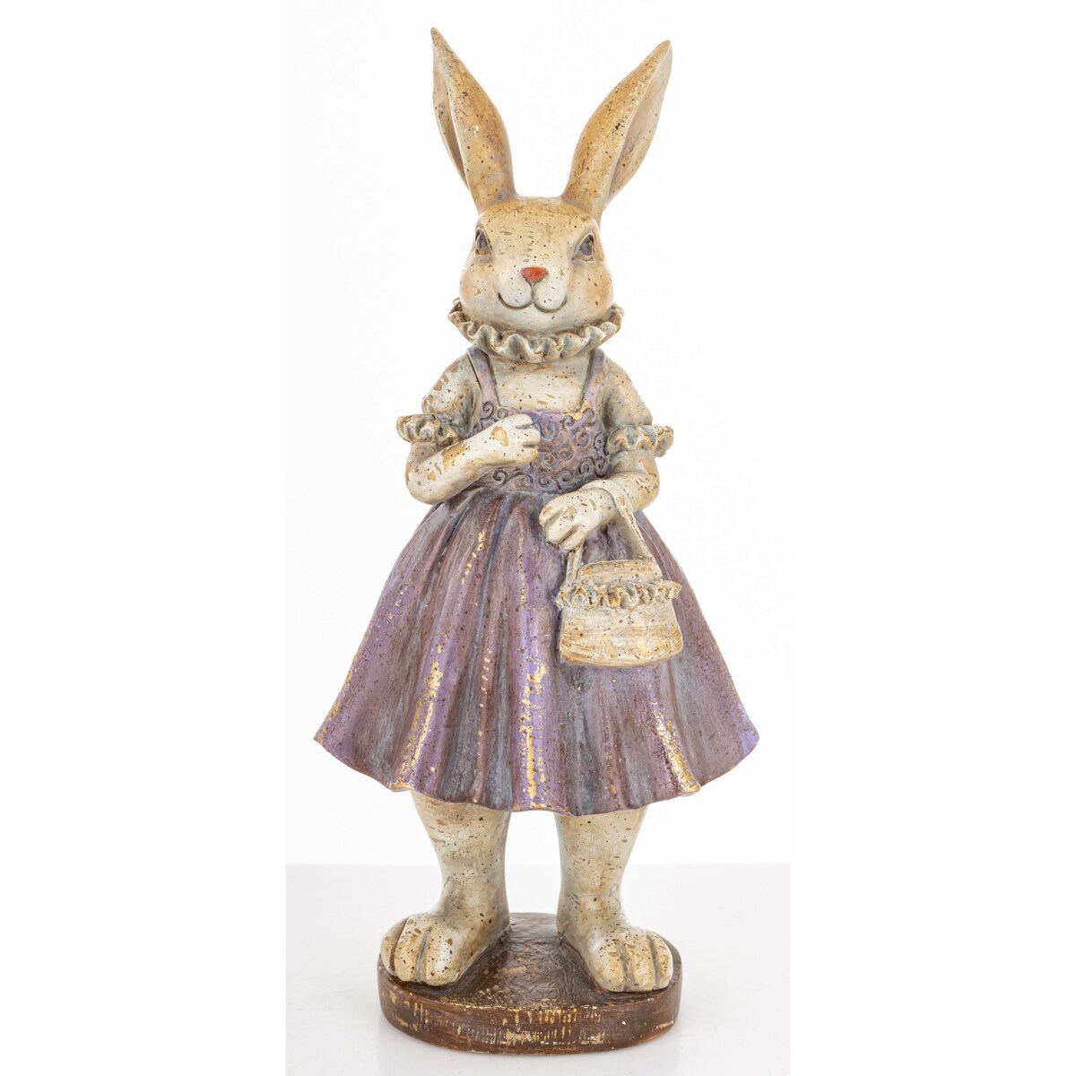 Figurka - króliczka 26x12x9,5 cm AMELIA z torebką