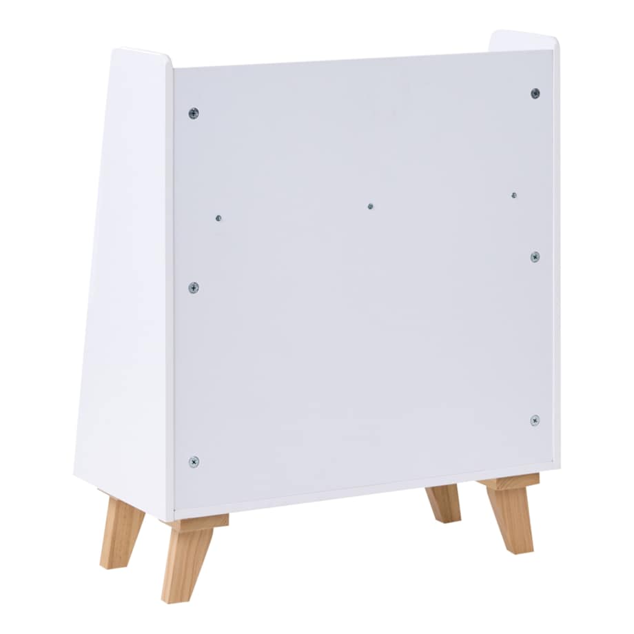 Regał na książki 2 półki JACKIT 72 cm Biały