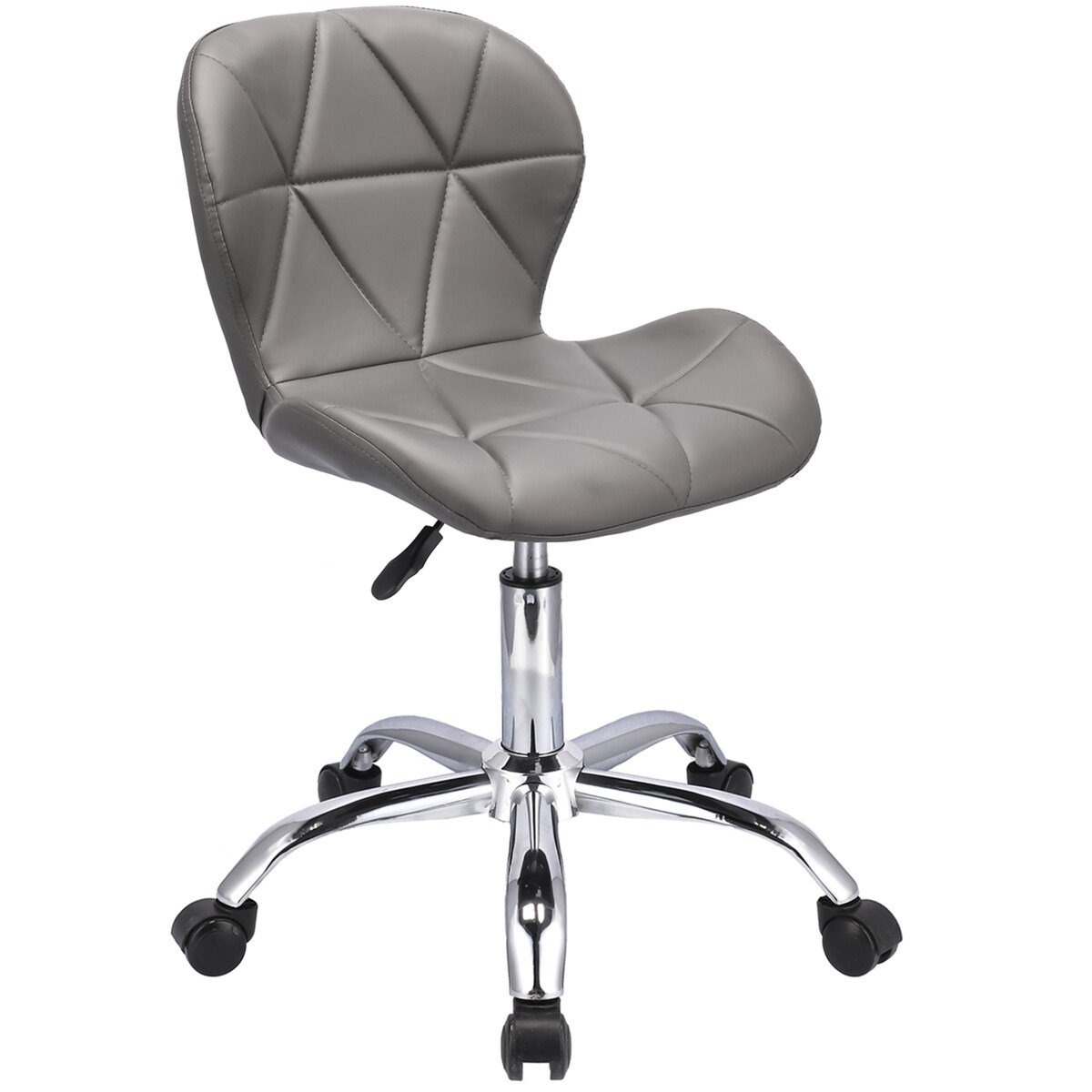 Krzesło ekoskóra biurowe ENDO szare