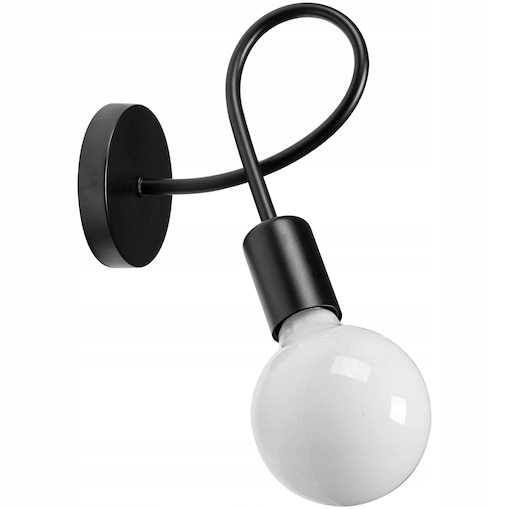 Lampa Kinkiet Ścienny Metalowy Loft Gold Paradise