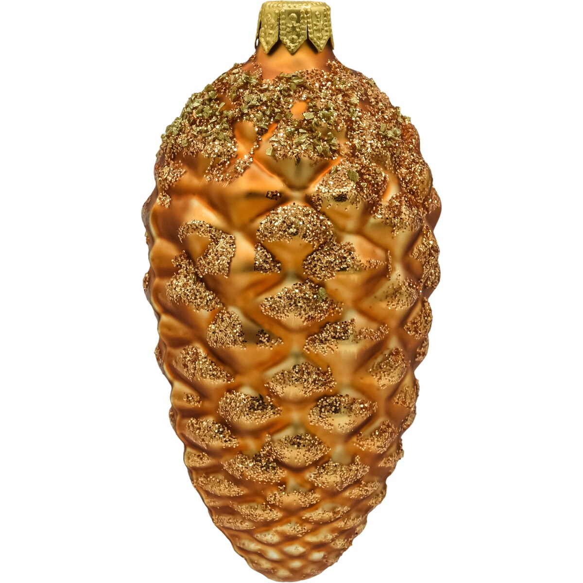 Bombka choinkowa: Szyszka brązowa: duża