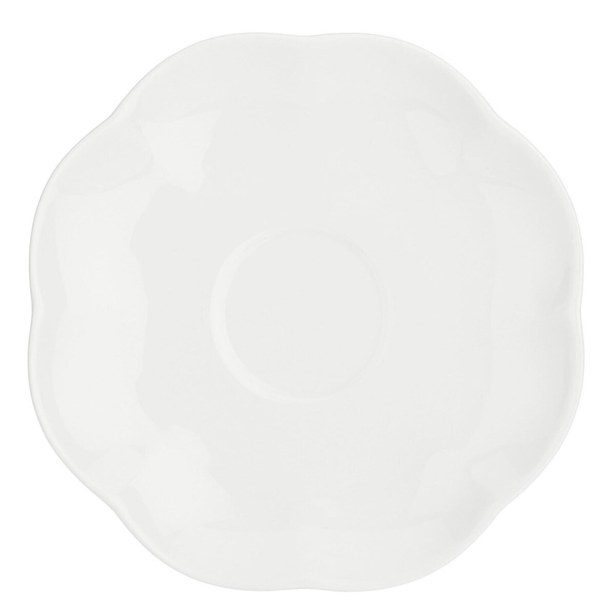 Zestaw 6 filiżanek do herbaty ze spodkiem Villadeifiori - Biały, 200 ml