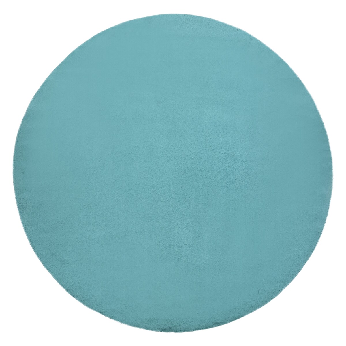 Dywan BUNNY koło aqua niebieski IMITACJA koło 80 cm