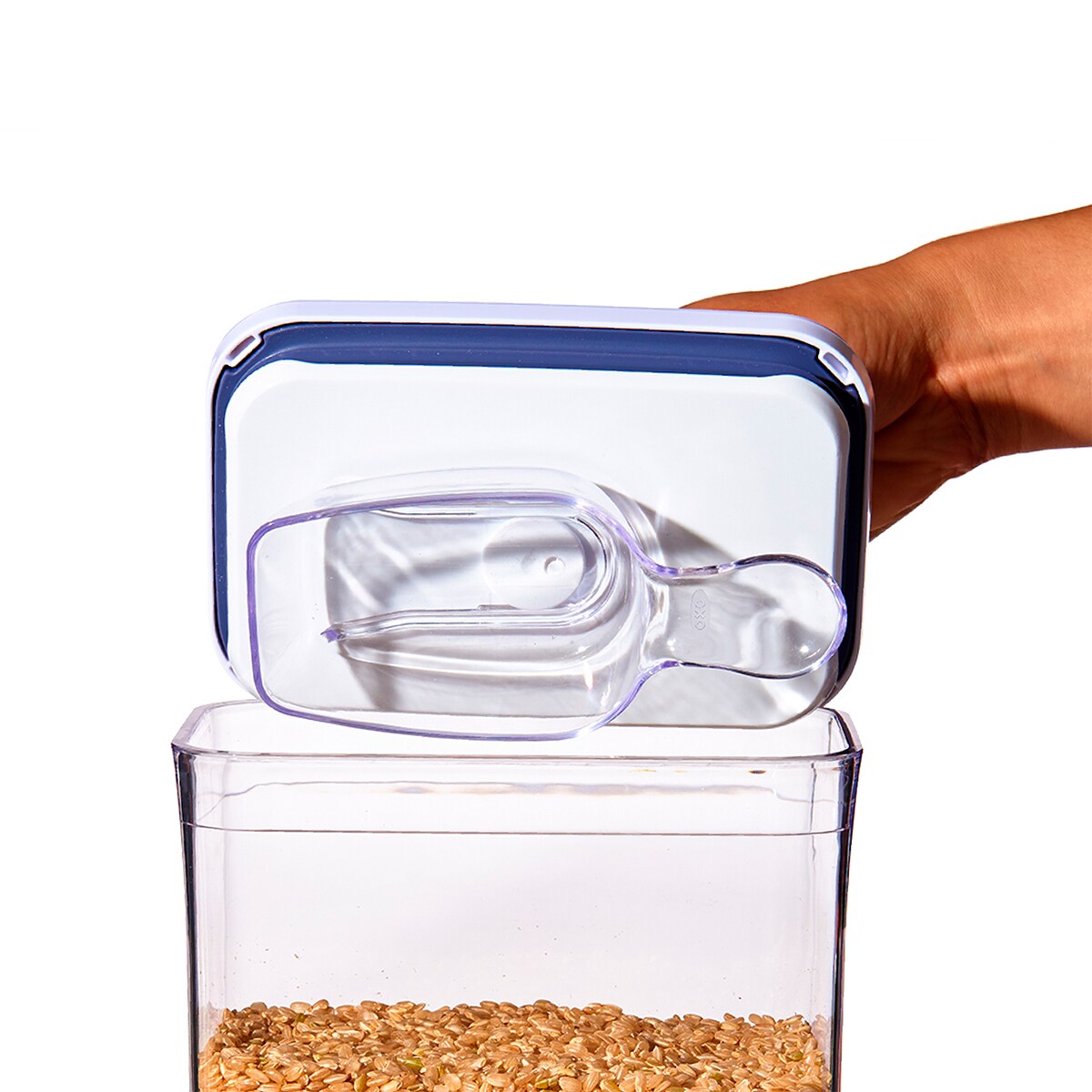 Zestaw 3 pojemników kuchennych prostokątnych Pop, Oxo