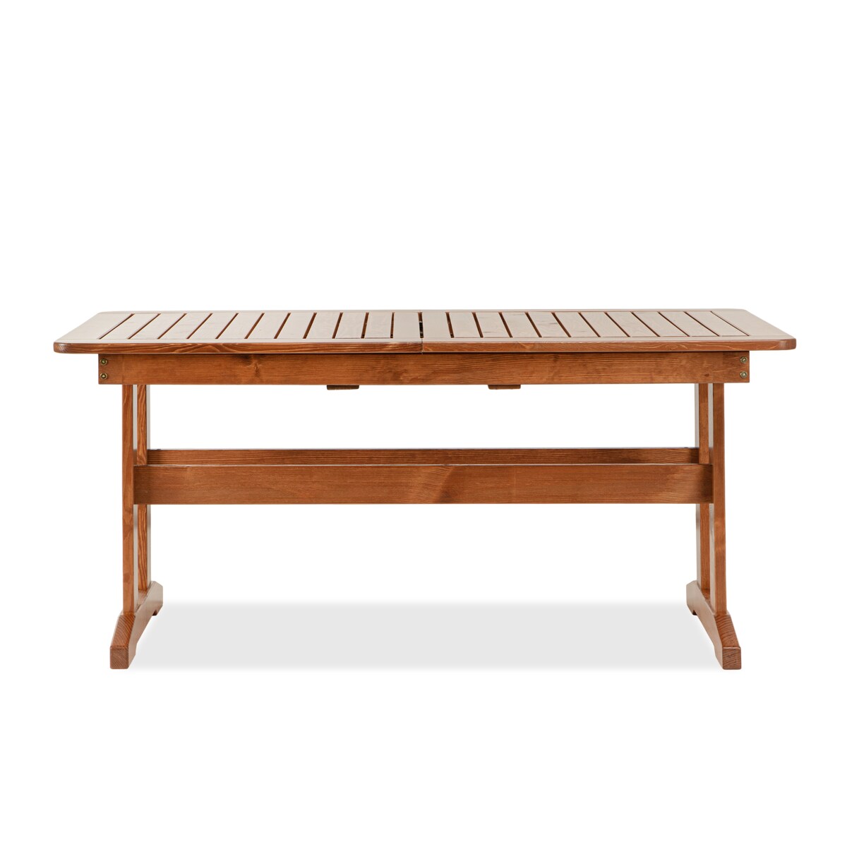 KONSIMO ALCES Rozkładany stół ogrodowy wykonany z litego drewna sosnowego