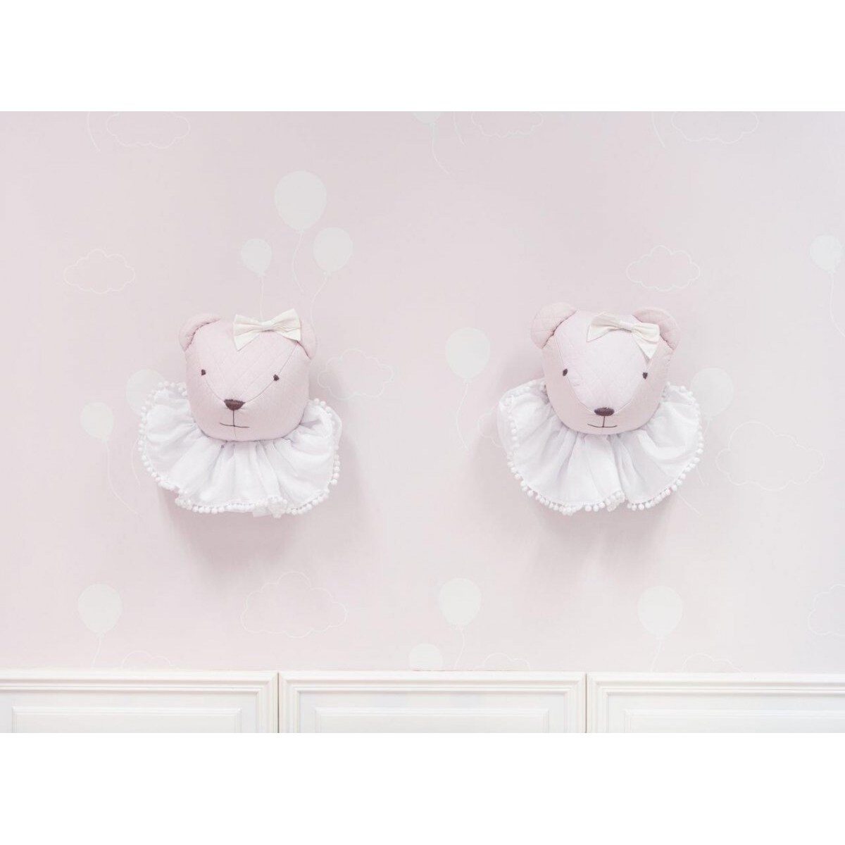 Głowa misia pudrowa