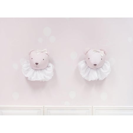 Głowa misia pudrowa