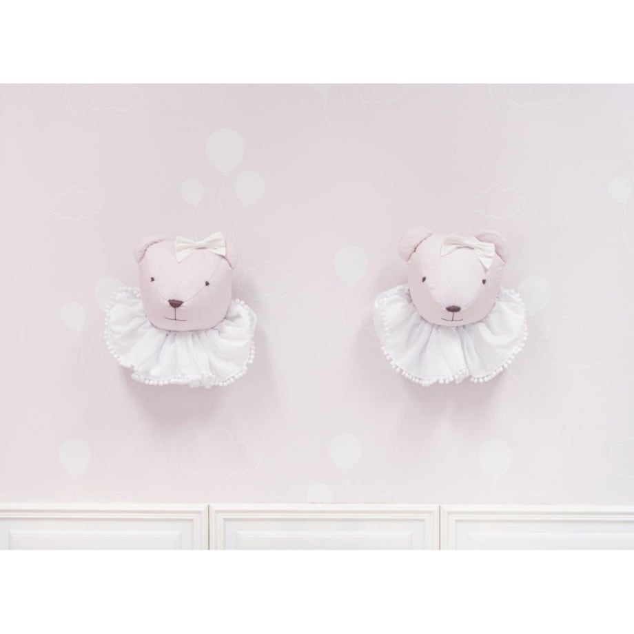 Głowa misia pudrowa