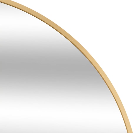 Lustro okrągłe w metalowej ramie OW, Ø 70 cm