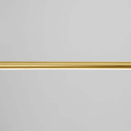 Wisząca LAMPA listwa BUGA LE41356 minimalistyczna OPRAWA zwis LED 20W 3000K tuba złota, Luces Exclusivas