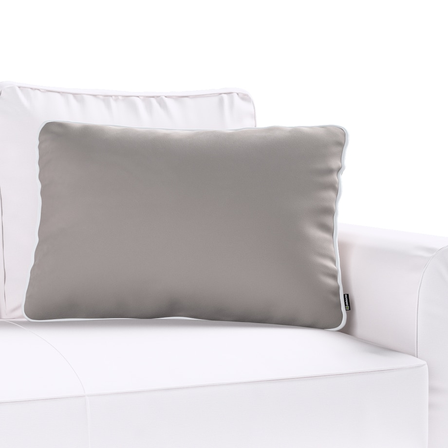 Poszewka Laura na poduszkę prostokątna 60 x 40 cm 60x40 gołębi szary