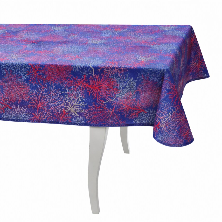 Dwustronne podkładki z motywem morskim Seaweed & Royal Blue – komplet 6 szt.