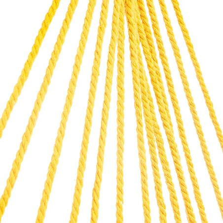 Fotel hamakowy z belką i poduszkami pomarańczowy hamak