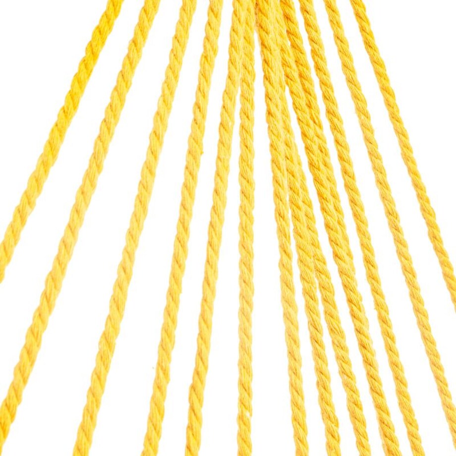 Fotel hamakowy z belką i poduszkami pomarańczowy hamak