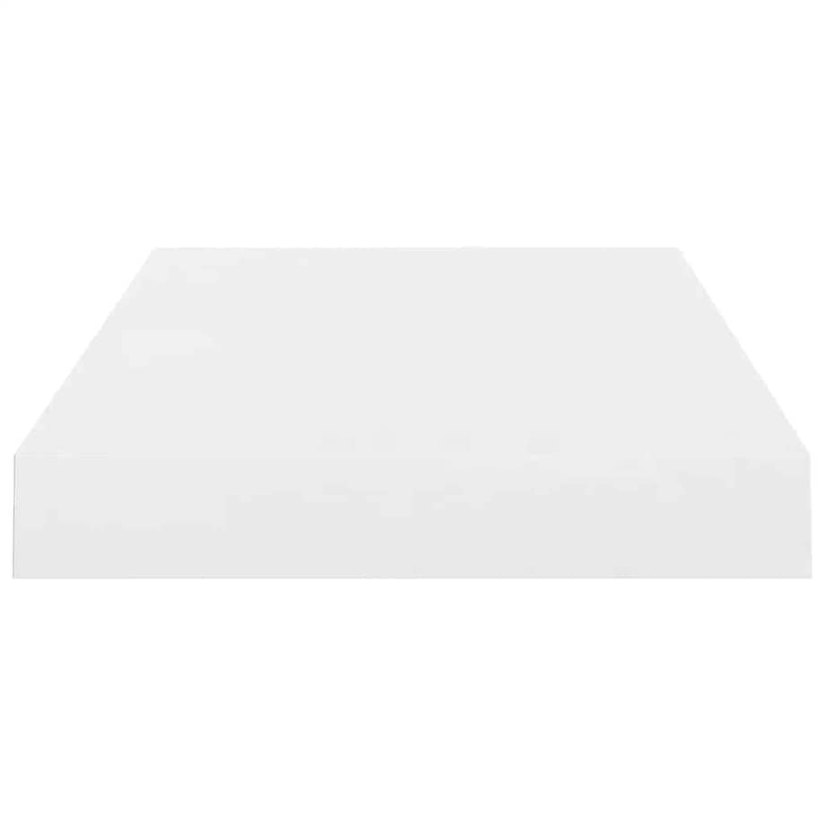vidaXL Półka ścienna, biała, wysoki połysk, 40x23x3,8 cm, MDF