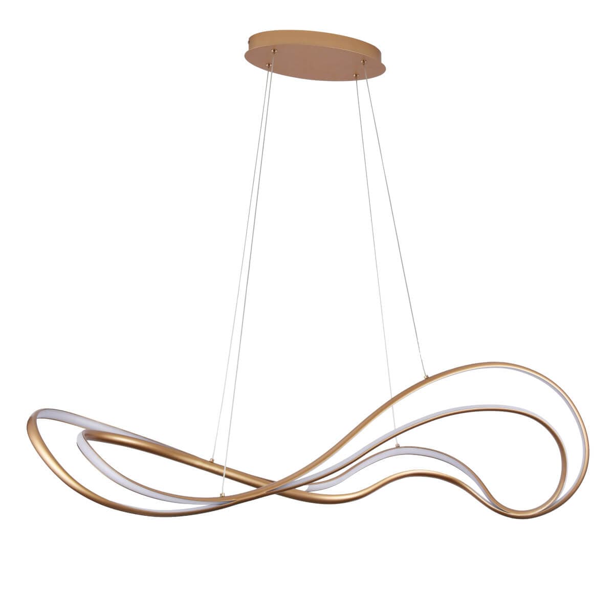 Zwieszana lampa zakręcona TWIST AZ5734 Azzardo LED 60W 3000K