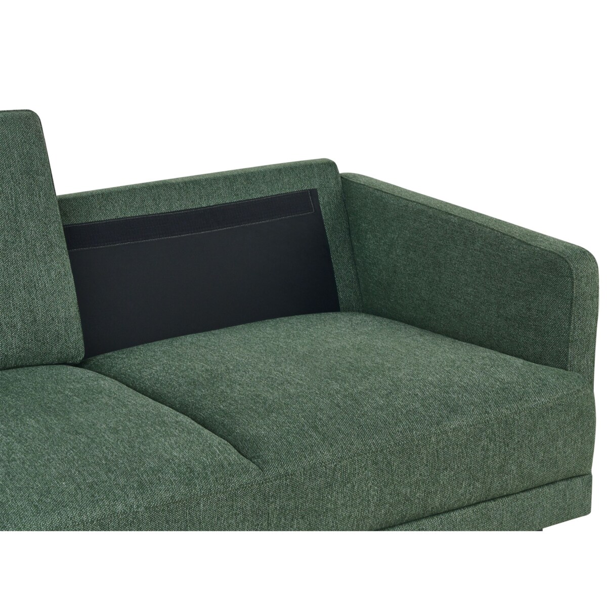 Sofa 2-osobowa ciemnozielona BREDA