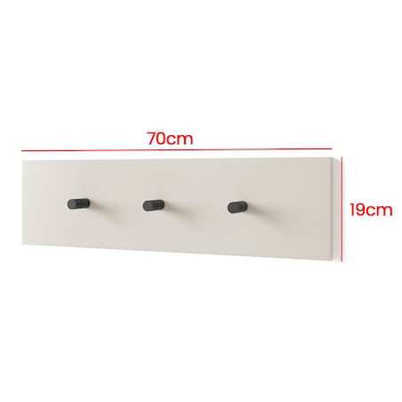 Pojemna garderoba do przedpokoju Ritmo wersja 4 Trinity 15 kaszmir