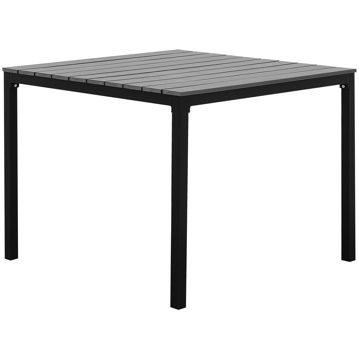 Stół ogrodowy PRATO 95 cm 95 cm Szary