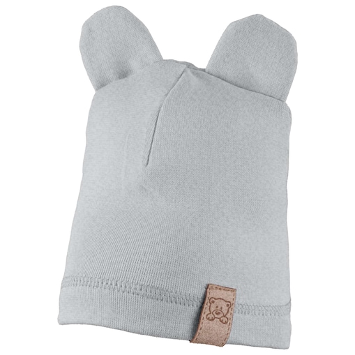 Czapeczka Jesienna Wiosenna Czapka Z Bawełny Dla Dzieci 44-46 Szara