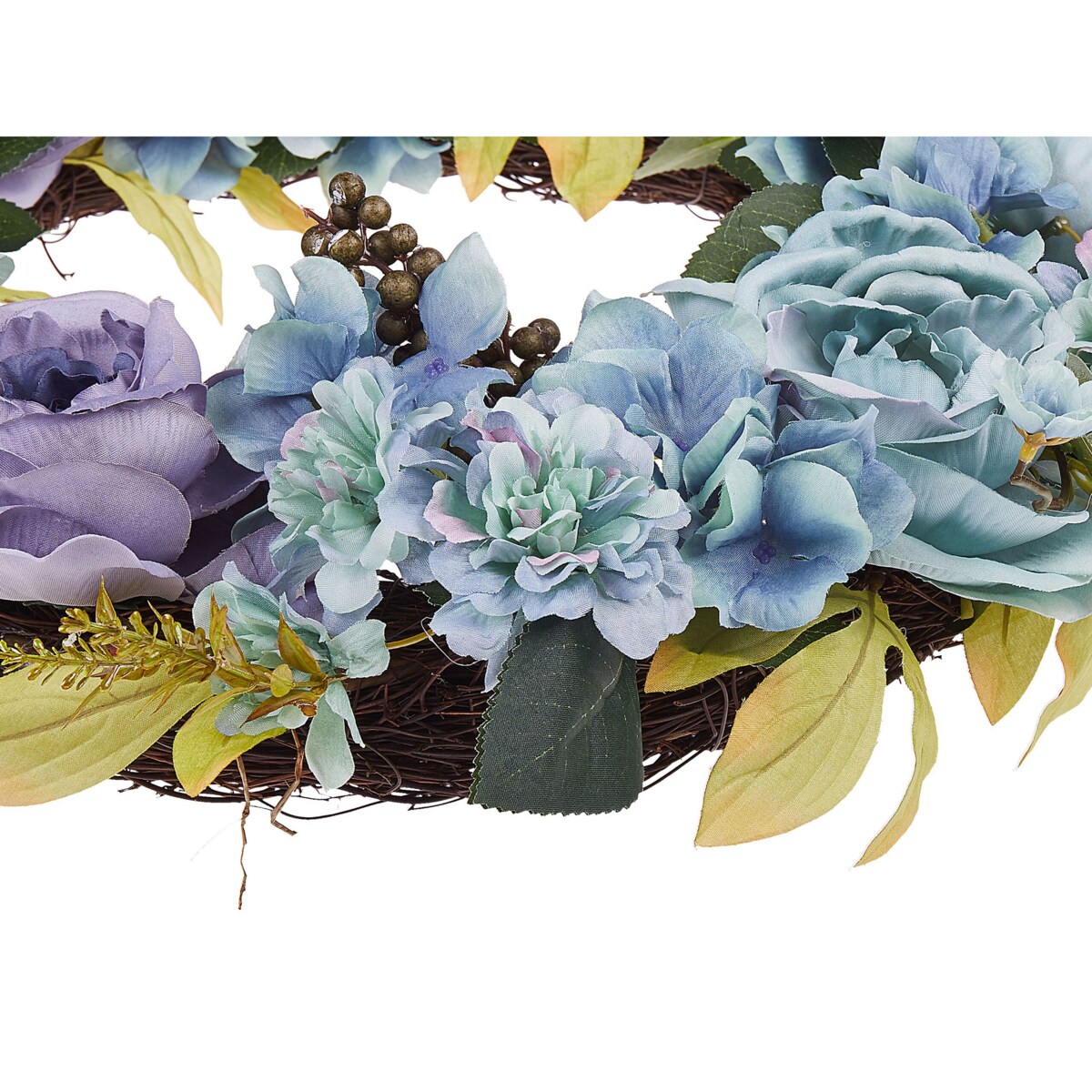 Wieniec dekoracyjny 50 cm niebieski GALDAR