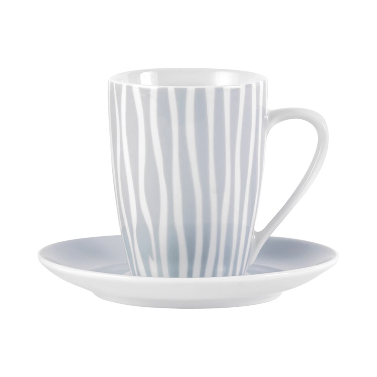 Filiżanka 150 ml ze spodkiem Goplana Szarość Poranka G261