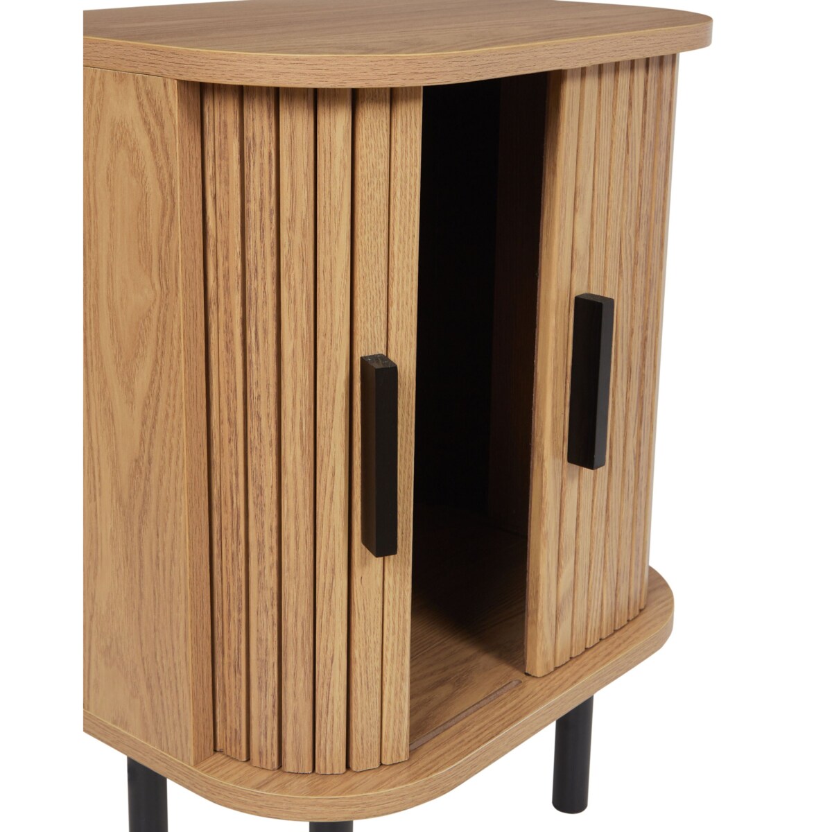 Szafka nocna BRADLEY Brązowy