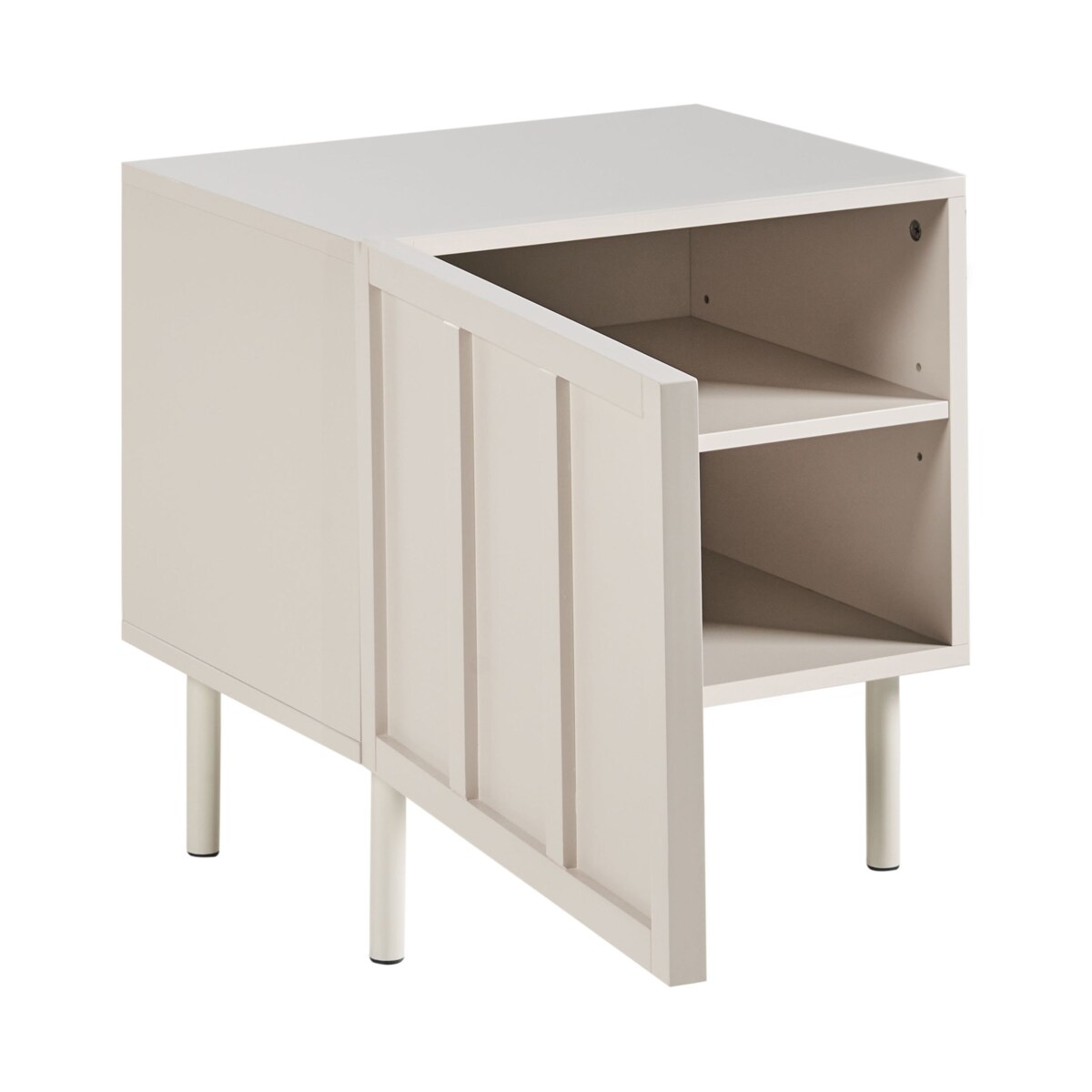 Szafka nocna CLUNES Jasnobeżowy