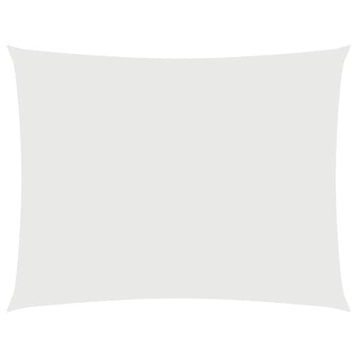 vidaXL Prostokątny żagiel ogrodowy, tkanina Oxford, 4x5 m, biały