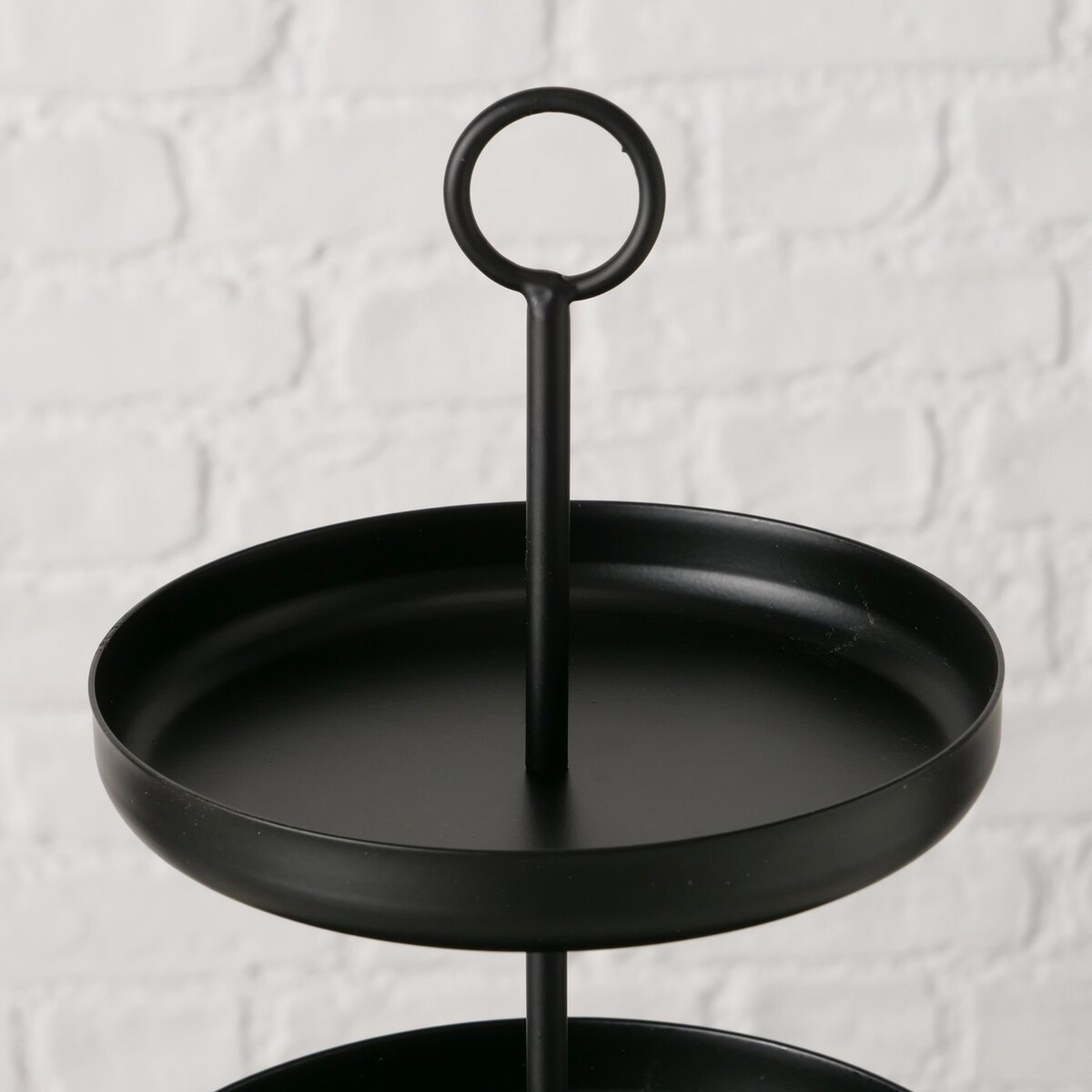 Metalowa patera na owoce CREDO, 3 poziomy, 32,5 cm