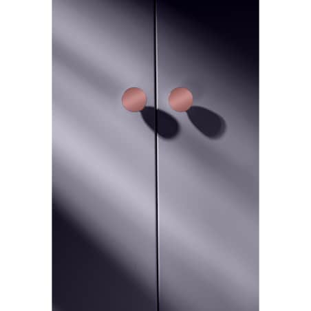 LUNA M COPPER POLEROWANY uchwyt jednopunktowy miedziany polerowany lakierowany