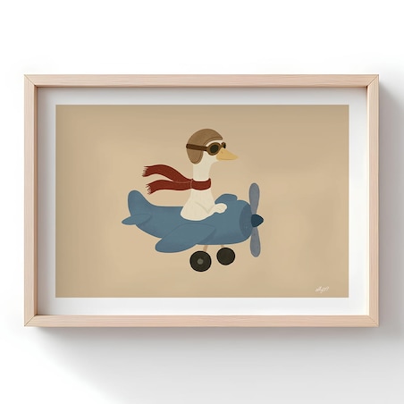 plakat kapitan gęś 70x100