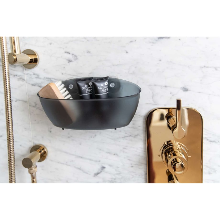 Półka prysznicowa SPLASH na przyssawki, KOZIOL