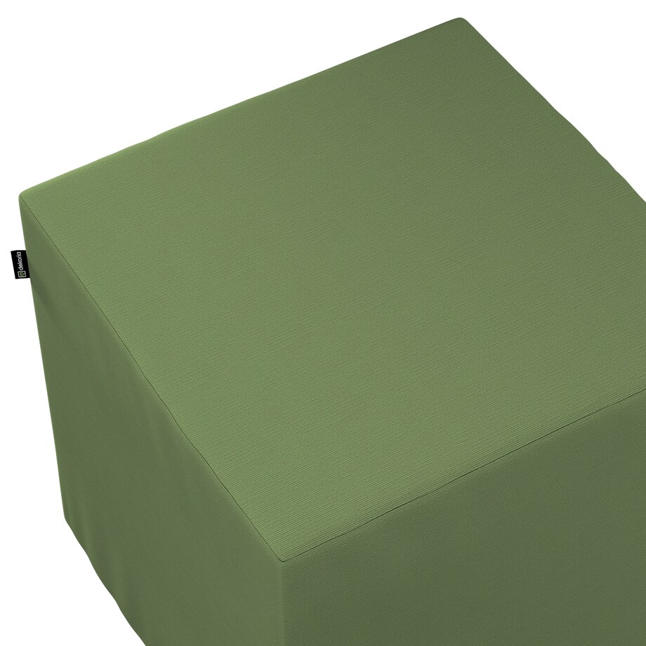 Pufa kostka, forest green (zielony), 40 x 40 x 40 cm, Cotton Panama