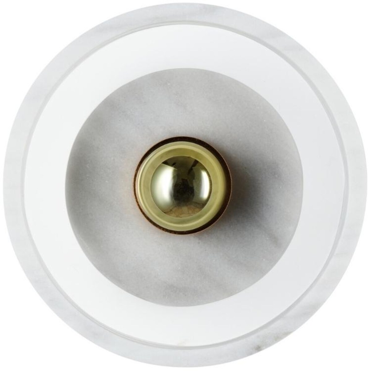 Minimalistyczny kinkiet ścienny Universo ST-10050W Step marmur biały