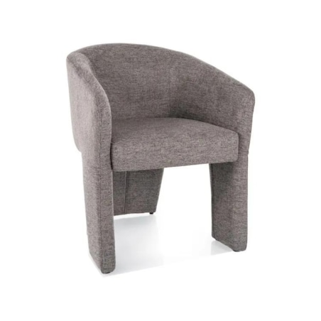 Fotel do salonu NELLY BREGO szary