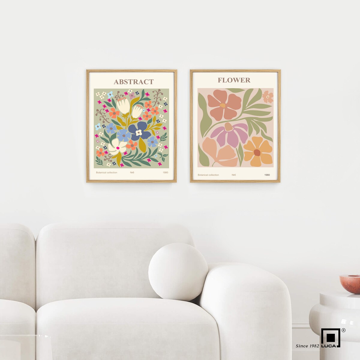 Brązowa ramka na zdjęcia 40x50 cm wisząca poziom pion rama MDF z plexi klasyczna ramka